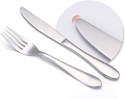VANRA 4-Piece Children Knives Set Stainless Steel Kids Dinner Knife Child - Image 3