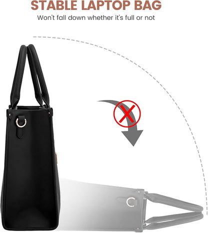 LOVEVOOK Laptop Bag for Women 17 lnch, Waterproof Laptops Tote Bags for Womens - Image 7