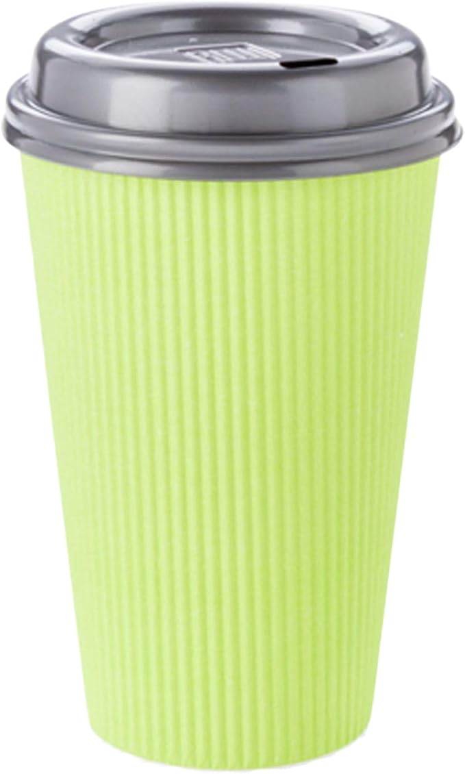 Restaurantware Coffee Cups 500 Pack of 16 oz Ripple Wall Insulated Coffee Cups - Image 6
