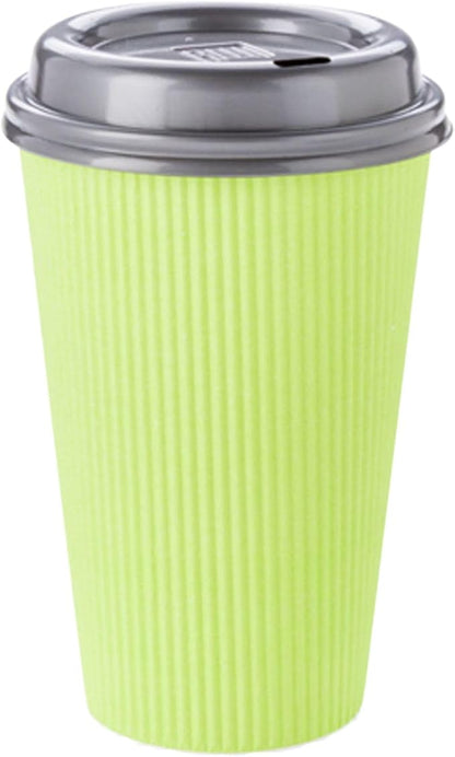 Restaurantware Coffee Cups 500 Pack of 16 oz Ripple Wall Insulated Coffee Cups - Image 6