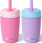 Fimibuke Toddler Cups Spill Proof, 12 OZ Sippy Cup by Fimibuke