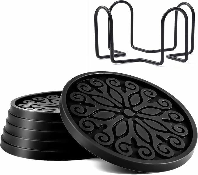 Coasters for Drinks, Silicone by Unknown