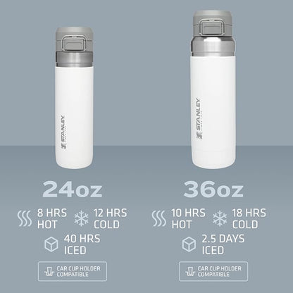 Stanley Quick Flip GO Water Bottle 24 oz | Push Button Lid | Leakproof and - Image 5