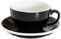 Loveramics Cappuccino Cup with Saucer, 8 oz Ceramic Coffee cup with Round Bottom by LoveramicsUSA