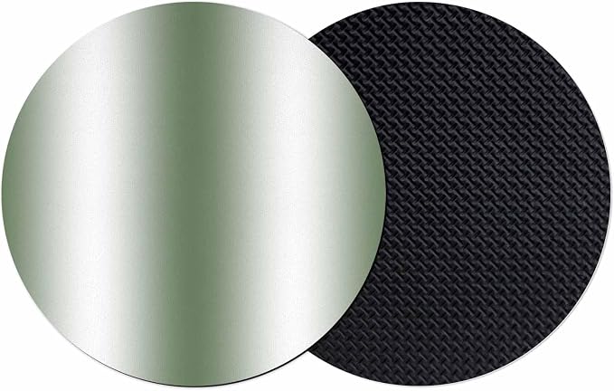Ombre Sage Green Coasters Set of 2, Modern Minimalist Geometric Gradient by PIEPLE