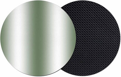 Ombre Sage Green Coasters Set of 2, Modern Minimalist Geometric Gradient by PIEPLE
