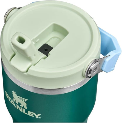 STANLEY IceFlow 2.0 Flip Straw Tumbler, 20 oz, Emerald Honeydew | Easy Carry - Image 2