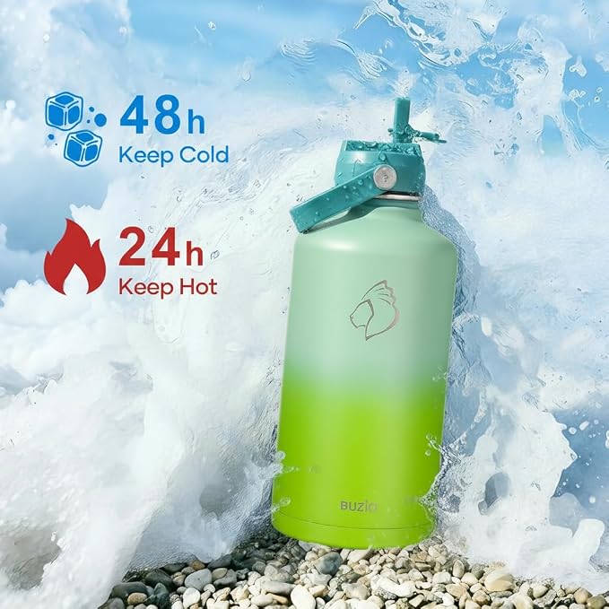 BUZIO 1 Gallon Water Bottle Insulated - Image 2