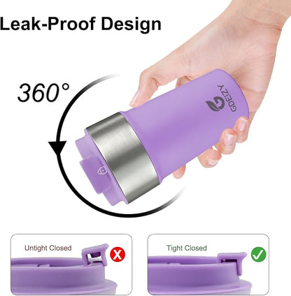 17oz Insulated Travel Coffee Mug, Stainless Steel Cup - Image 4