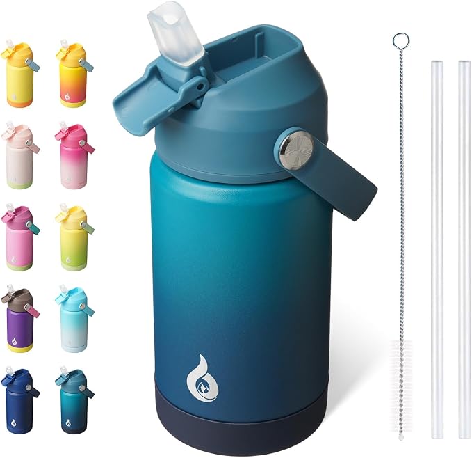 BJPKPK 12oz Insulated Water Bottle, Stainless Steel Bottle by BJPKPK
