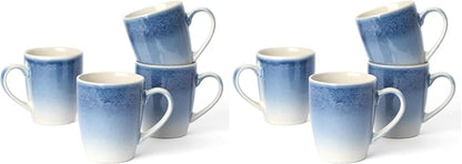 famiware Coffee Mugs Set, 13 oz Mug Set of 4, Stoneware Cups by Famiware