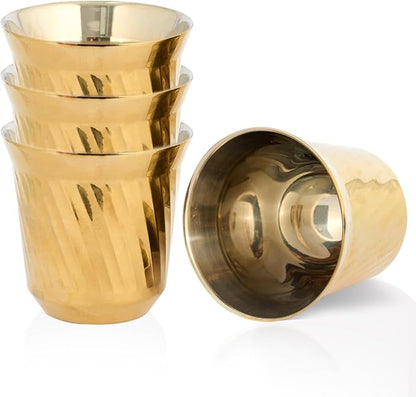 75mL Stainless Steel Espresso Cups by DECOLUSH