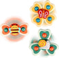Suction Cup Spinner Airplane Travel Toys by ALASOUdedicatedforbabies