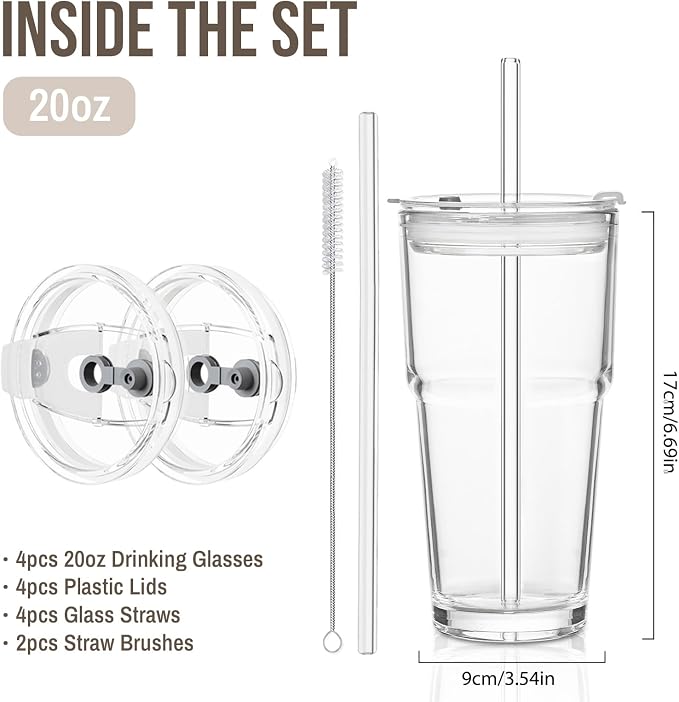 SoulTimes 20oz Clear Tumbler - Image 3