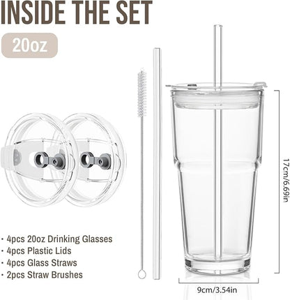 SoulTimes 20oz Clear Tumbler - Image 3