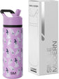 Simple Modern Halloween Kids Water Bottle | 14oz | Ghosts | Insulated Stainless by Unknown