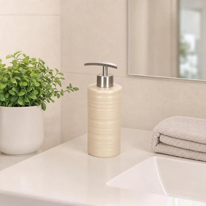 Kleine Wolke Sahara Elegant Stoneware Soap Dispenser - Image 4
