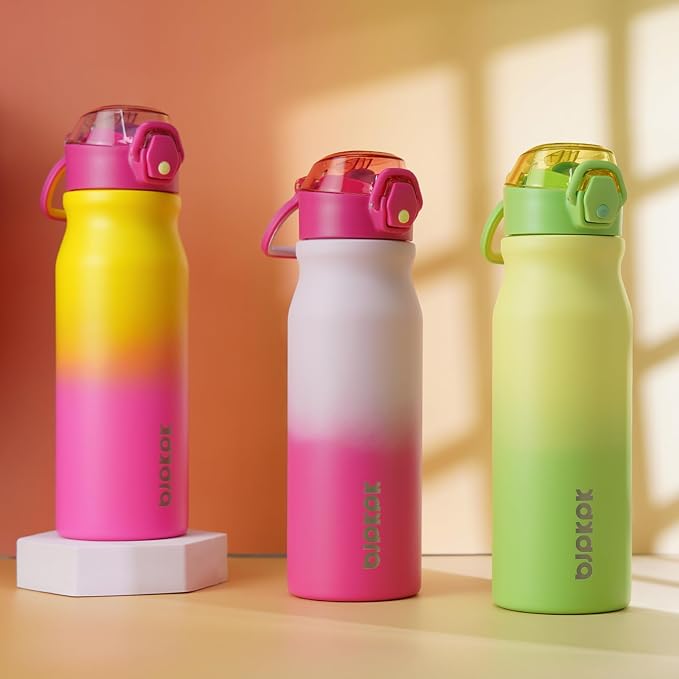 BJPKPK 25 oz Insulated Water Bottle, Stainless Steel Flask | Leak Proof Locking - Image 6
