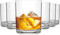 12 Oz Plastic Whiskey Glasses Set of 6 – Unbreakable Old Fashioned Cocktail Cups by R%C3%89%CE%91LW%C3%81Y