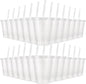 24 Pcs Plastic Tumblers with Lids and Straws, Reusable Cups with Lids Plastic by LEIFEOSH