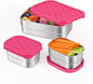 Stainless Steel Lunch Box for Kids | Leak Proof 304 Stainless Steel Snack by Tanjiae