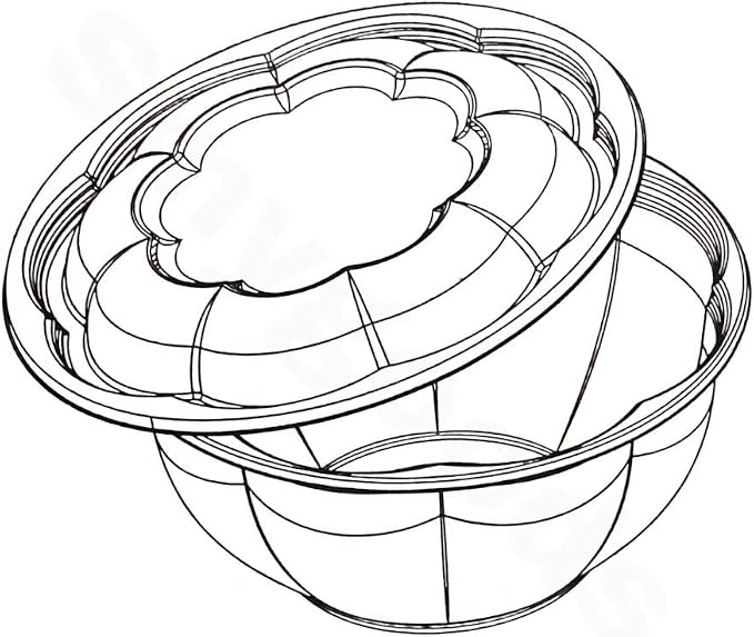 Disposable Plastic Salad Bowls - Image 6