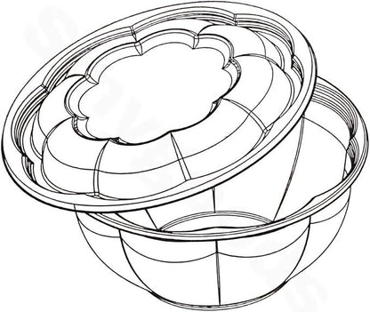 Disposable Plastic Salad Bowls - Image 6