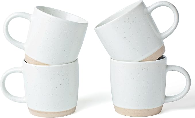 famiware Coffee Mugs for 4, 13 oz Mug Set, Dringking Cup by Famiware