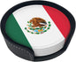 Mexican Flag Coasters for Drinks by Unknown
