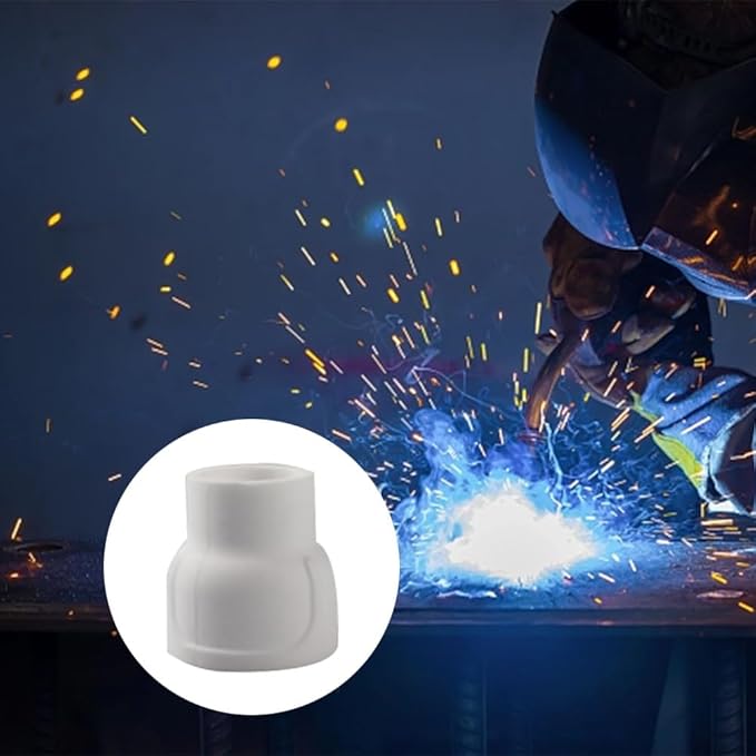 #12 Ceramic White TIG Welding Cup - Image 6