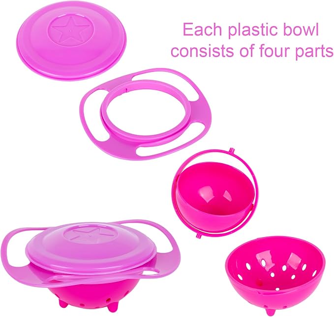 Berry President Magic Bowl 360 Degree Rotation Spill Resistant Gyro Bowl - Image 5