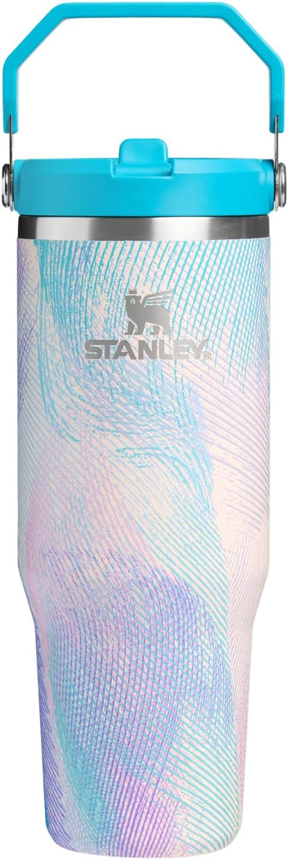 STANLEY IceFlow 2.0 Flip Straw Tumbler, 30 oz, Sea Glass Plume | Easy Carry by Unknown