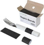 Self-Adhesive Napkin Bands, elegant table setting, by NATURALABEL