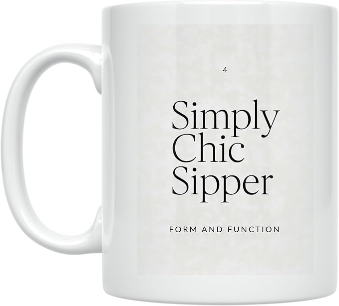 Minimalist Coffee Mug by Unknown