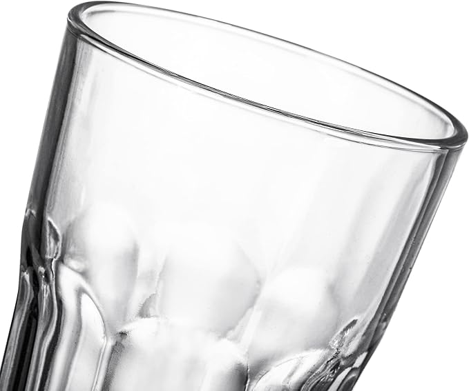 Yopay Set of 8 Highball Drinking Glasses, 12oz Lead-Free Tempered Water Glasses - Image 3
