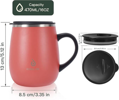 Ideus 16 oz Insulated Coffee Mug - Image 3