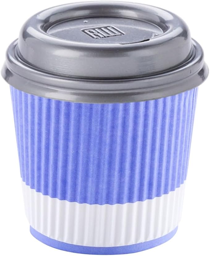 Restaurantware 4 Ounce Ripple Insulated Coffee Cups, 500 Double Wall Corrugated - Image 6