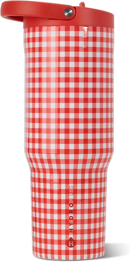 HydroJug Sport 40 oz Insulated Stainless Steel Water Bottle, Summer Picnic by Hydrojug