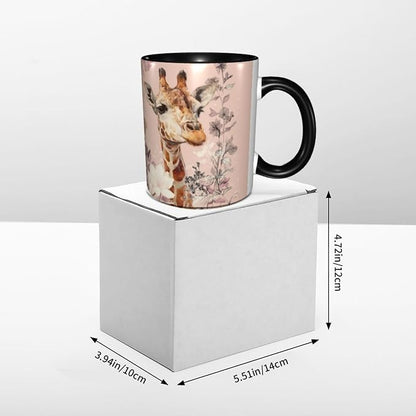 Giraffe Coffee Mug 11 Ounce Mugs Ceramic Tea Cup Drinking Water Cups | Novelty - Image 6