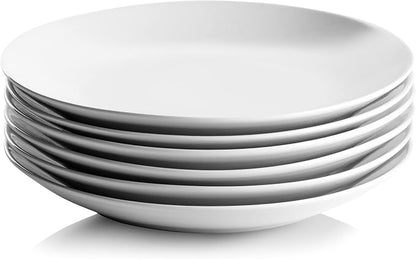 10 Strawberry Street Simply White 7.5" Coupe Salad Plate - Image 2