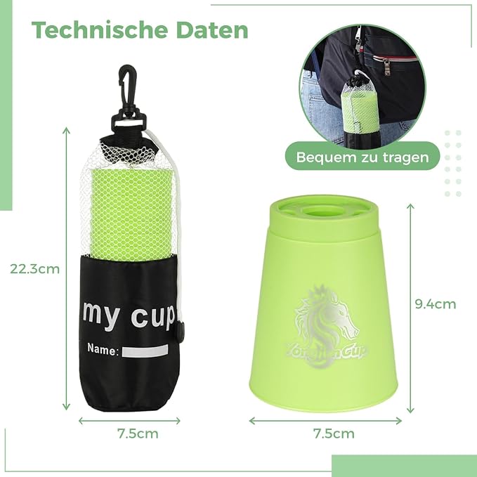 yeesport 48 Sport Stacking Cups Red/Blue/Green/Black Game - Image 5