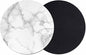 Abstract Marble Coasters Set of 2, Minimalist Art Back Texture Simple Style by Unknown
