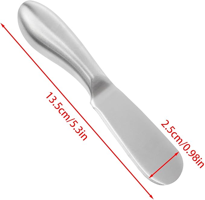VAKTOK Butter Knife/Durable Stainless Steel Cheese Butter Spreader - Image 2