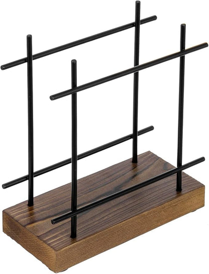MyGift Matte Black Napkin Holders - Image 6
