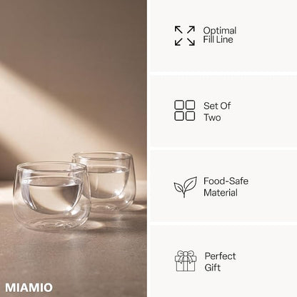 MIAMIO - Coffee Glasses/Double-Walled Glasses Set - Lagoa | Double-walled - Image 7