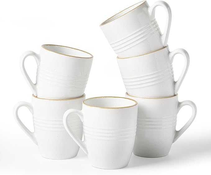 famiware Jupiter Coffee Mugs Set of 6, 13oz Coffee Mug, Microwave and by Famiware