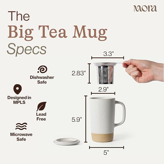 MORA Ceramics Large Tea Mug - Image 2