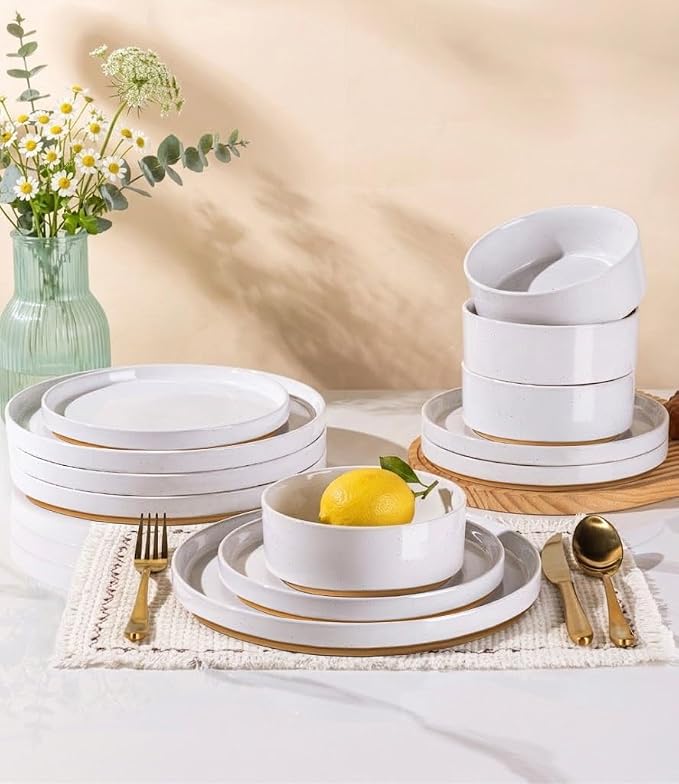 AmorArc Stoneware Dinnerware Sets - Image 5