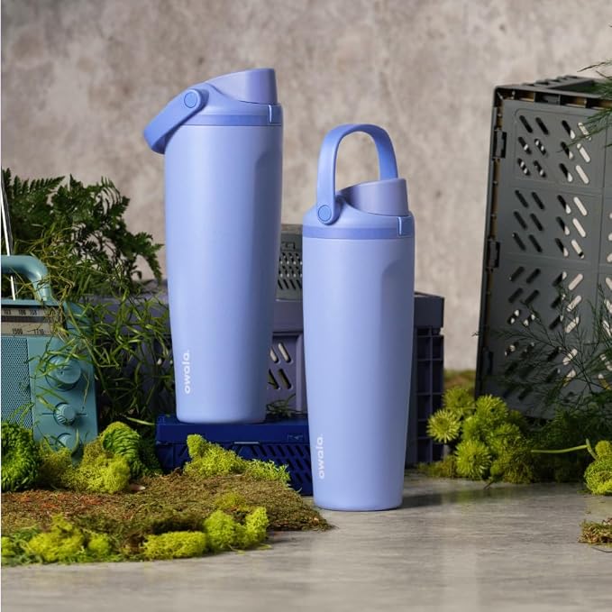 Owala FreeSip Sway Stainless Steel Water Bottle 30 oz Out of the Blue - Image 8