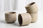 Ceramic teacups set of 4, No Handle Chinese KungFu Tea cups, 3 oz Teacups by SYJANHOME